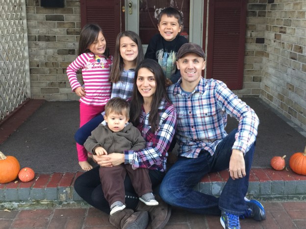 Chris Hume and family